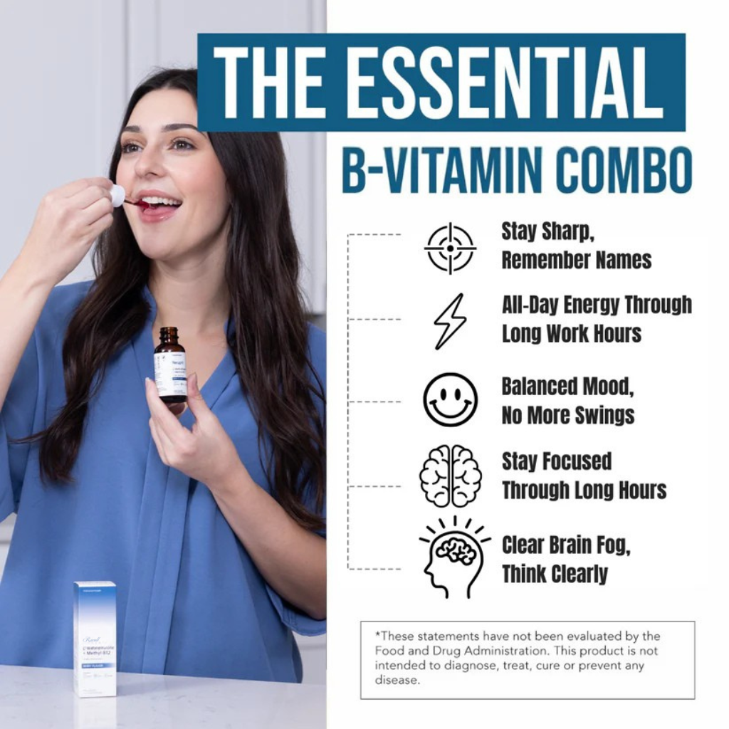 Ruvall™ Bioactive L-Methylfolate — Drops for Fast Focus Support