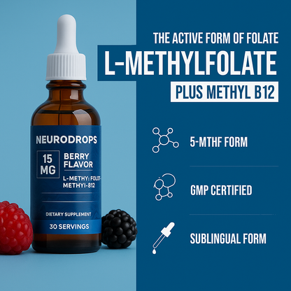 Ruvall™ 5-MTHF Drops—Feel clearer focus & calmer mood in days, not months