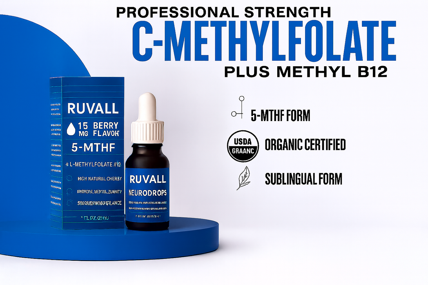 RUVALL™ NeuroDrops – With FREE BOTTLE